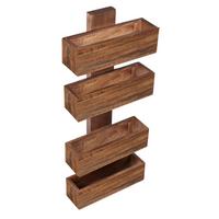 Wandregal Naturfarben B: 30 cm - Naturfarben, Design, Holz (30/72/9cm) - Livetastic