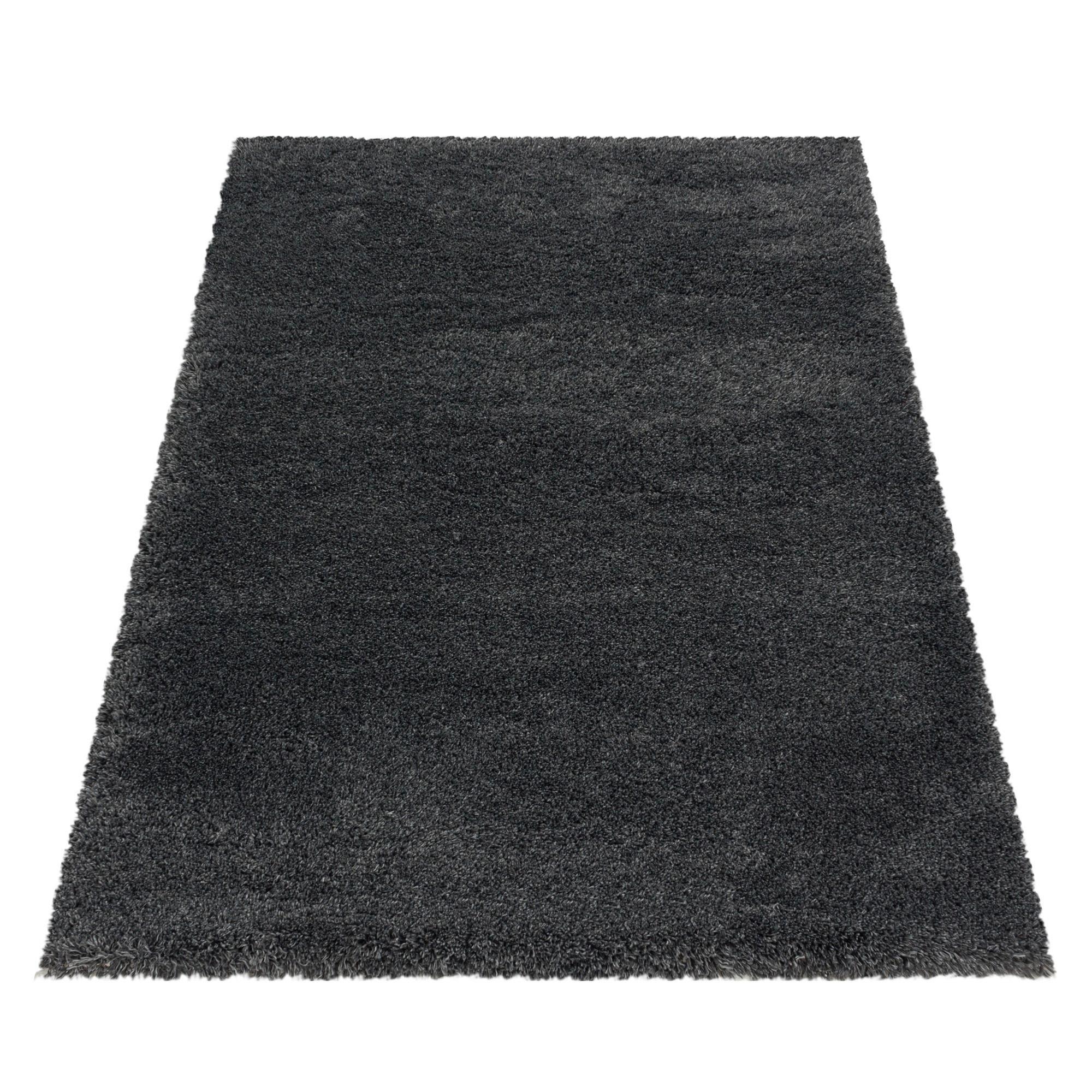 Läufer Fluffy Grau