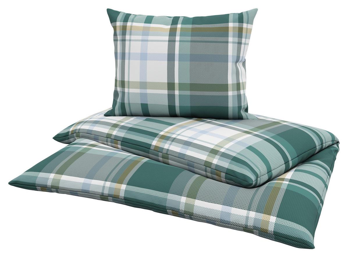 Bettwäsche Pia - Grün, ROMANTIK / LANDHAUS, Textil - James Wood