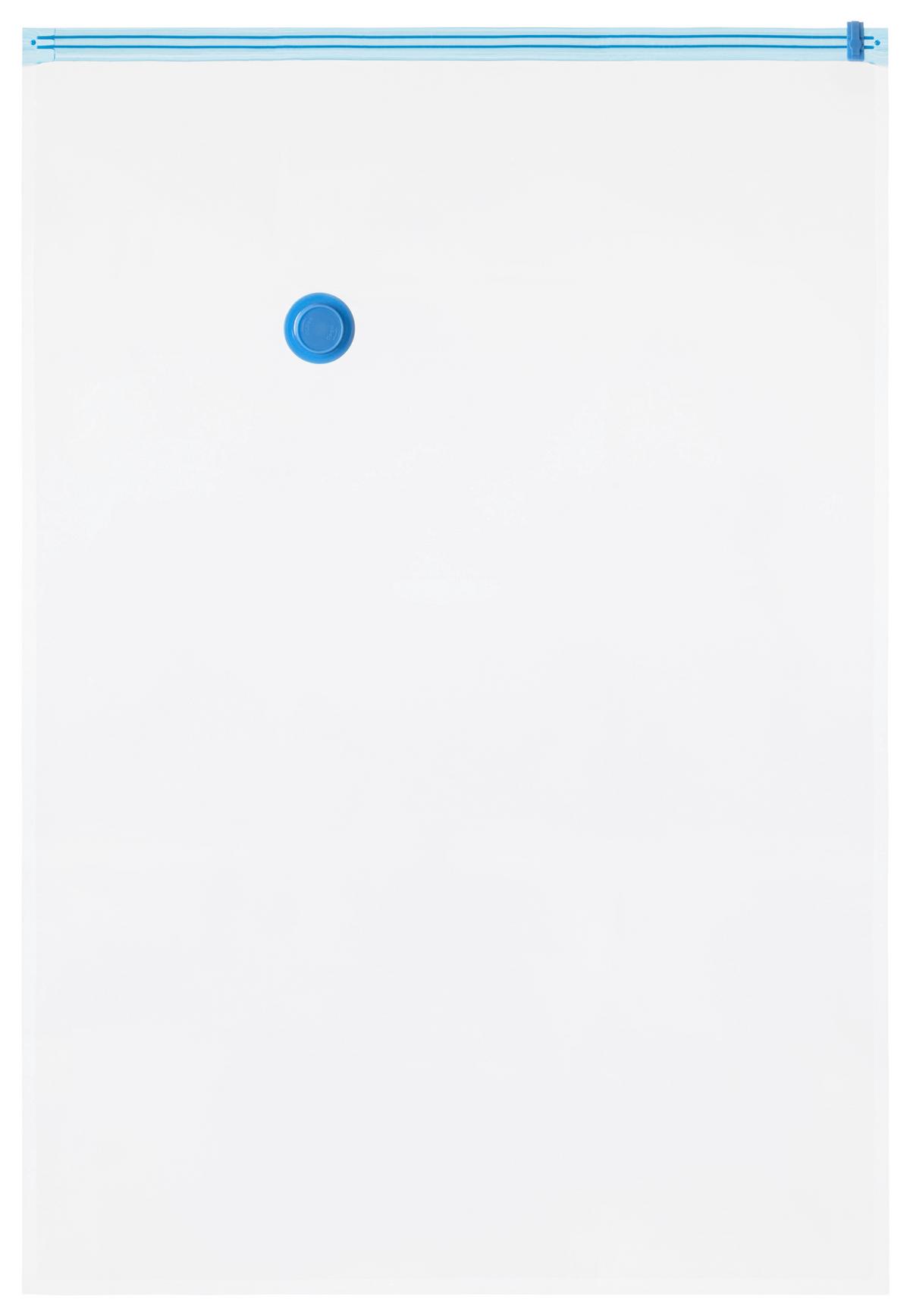 VAKUUM-AUFBEWAHRUNGSBEUTEL LUISE - Blau/Transparent, KONVENTIONELL, Kunststoff - Luca Bessoni