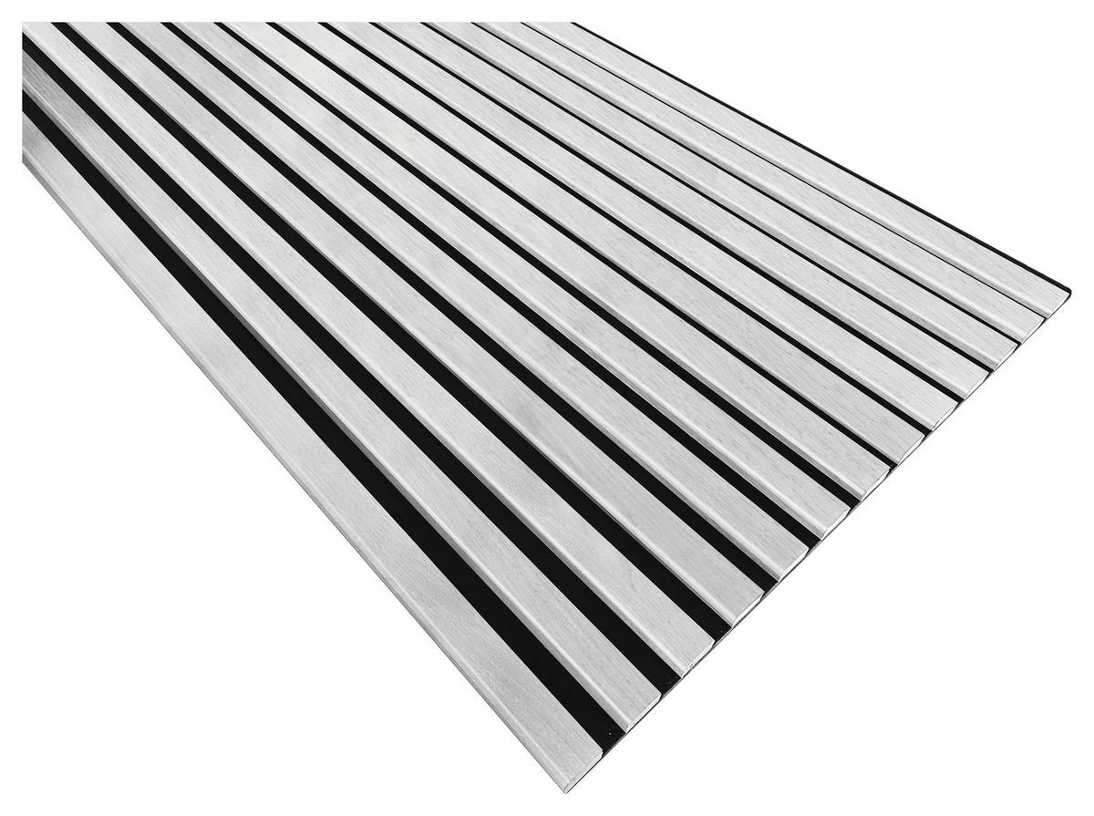 Akustikpaneel Josef - Weiß, MODERN, Holzwerkstoff/Kunststoff (60/120/2cm)