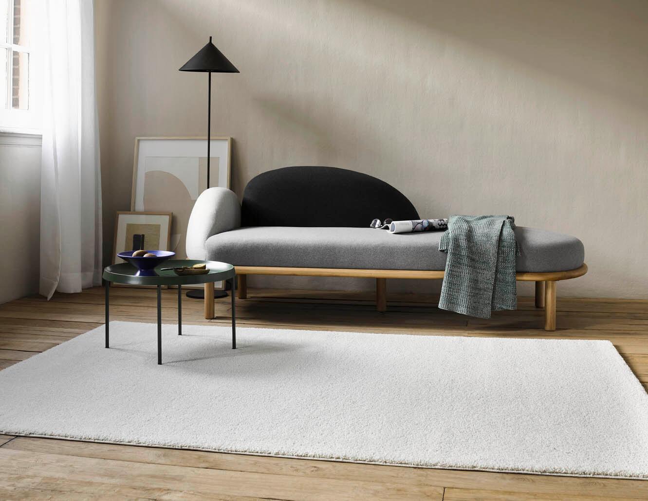 Webteppich Creme/Weiß California BxL: 133x200 cm - Creme/Weiß, KONVENTIONELL, Textil (133/200cm) - Esprit