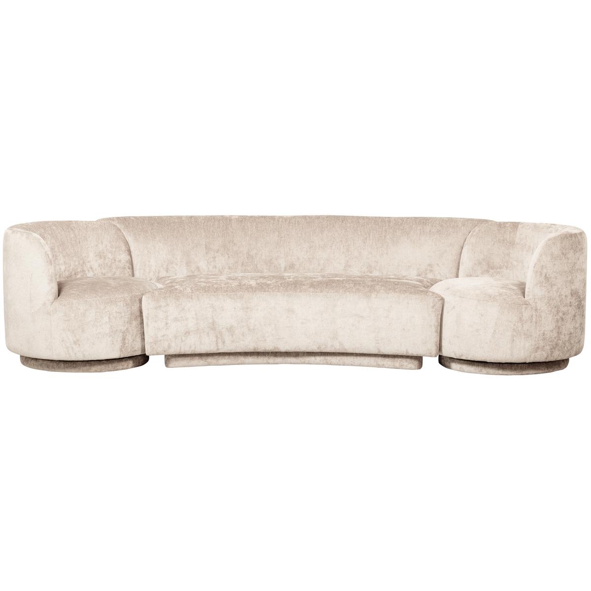Bigsofa Popular Naturfarben B: 290 Cm - Naturfarben, Design, Textil (290/72/97cm) - Livetastic