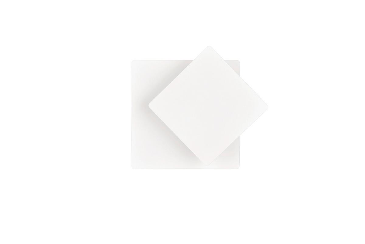 Led-wandleuchte 240319131 Mio - Weiß, Design, Metall (18/18/7.2cm) - Trio Leuchten