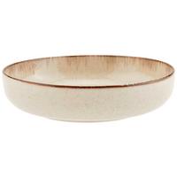 Suppenteller Porzellan Beige Sonora DxH: ca. 20x4,7 cm - Beige, MODERN, Keramik (20/4,7cm) - James Wood