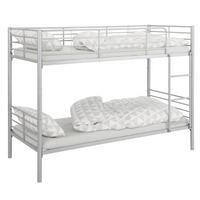 Etagenbett Rosie Silberfarben 90x200cm - Silberfarben, Design, Metall (90/200cm) - MID.YOU