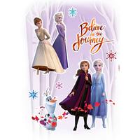 Wandtattoo Believe In The Journey - Basics, Kunststoff (50/70cm) - Komar