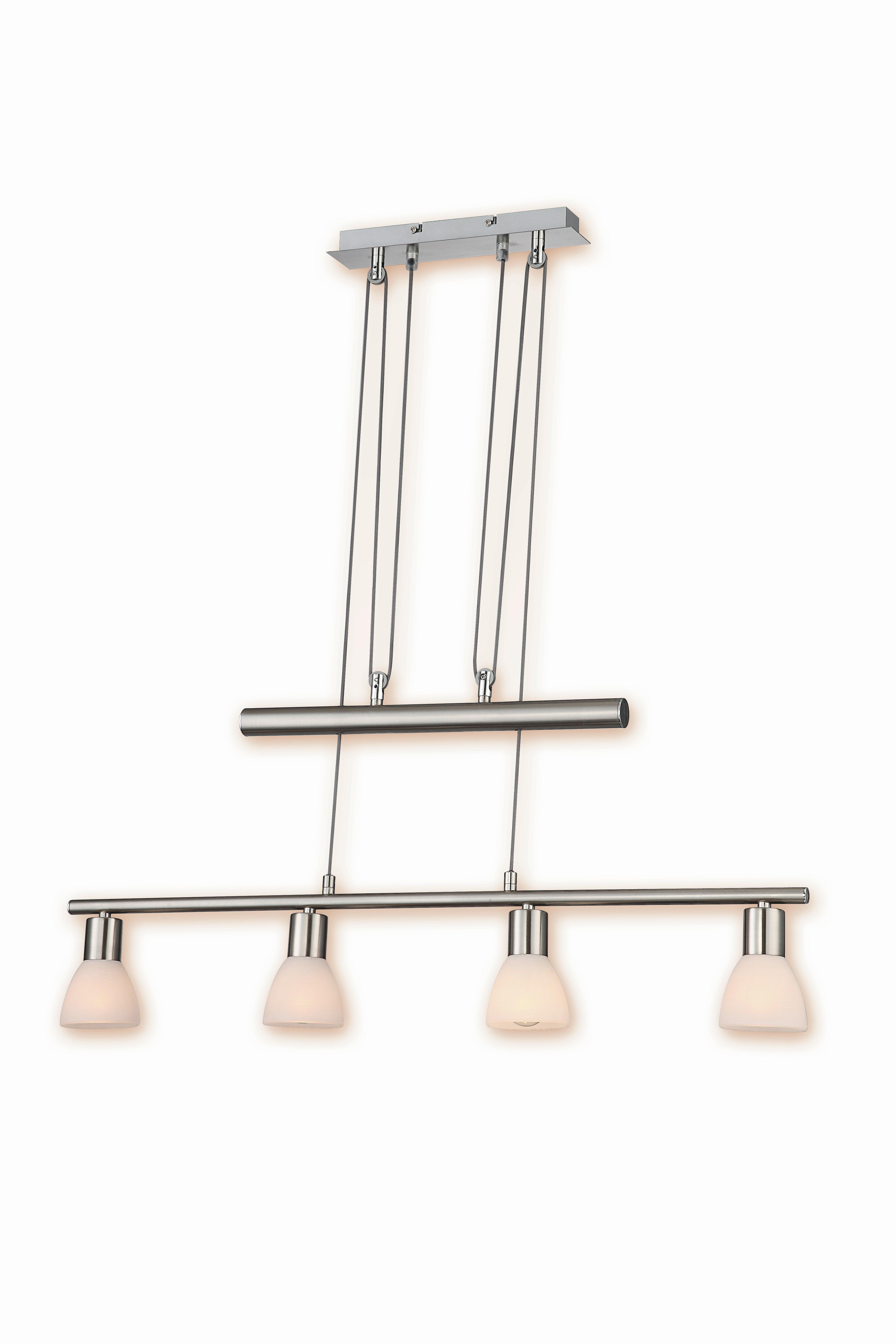 Hängleuchte Aurelio H: 160 Cm 4-Flammig Höhenverstellbar