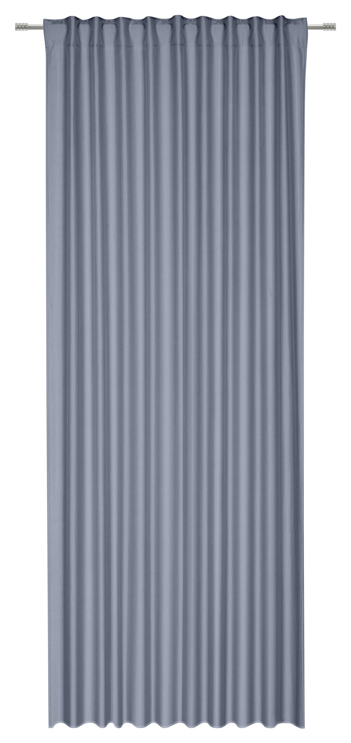 Wärmeschutzvorhang Lucilla - Blau, ROMANTIK / LANDHAUS, Textil (135/245cm) - James Wood