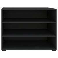 Regal Unit -elements Maxi B: 91,2 Cm Anthrazit - Anthrazit/Schwarz, MODERN, Holzwerkstoff (91,2/67,2/40cm) - Ondega