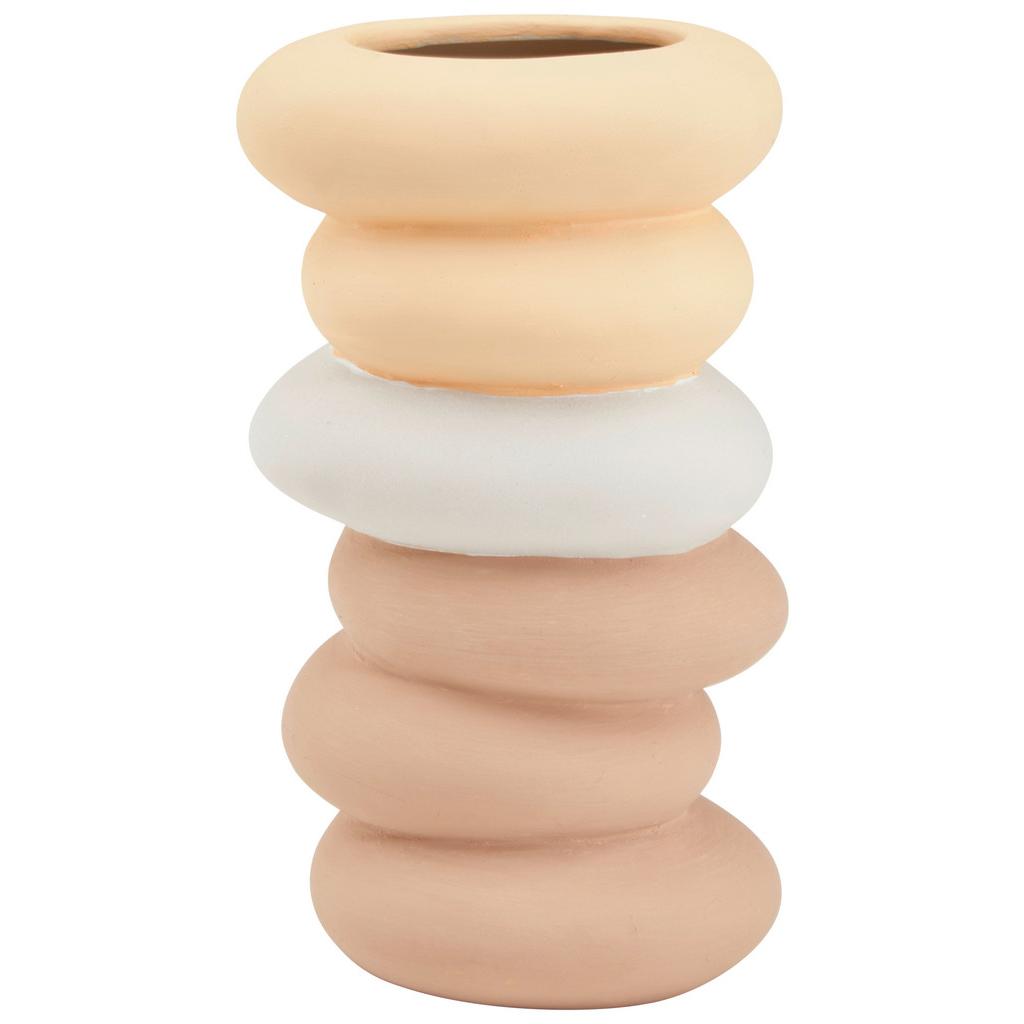 Vase Sylvan Organisch Keramik H: 20 Cm