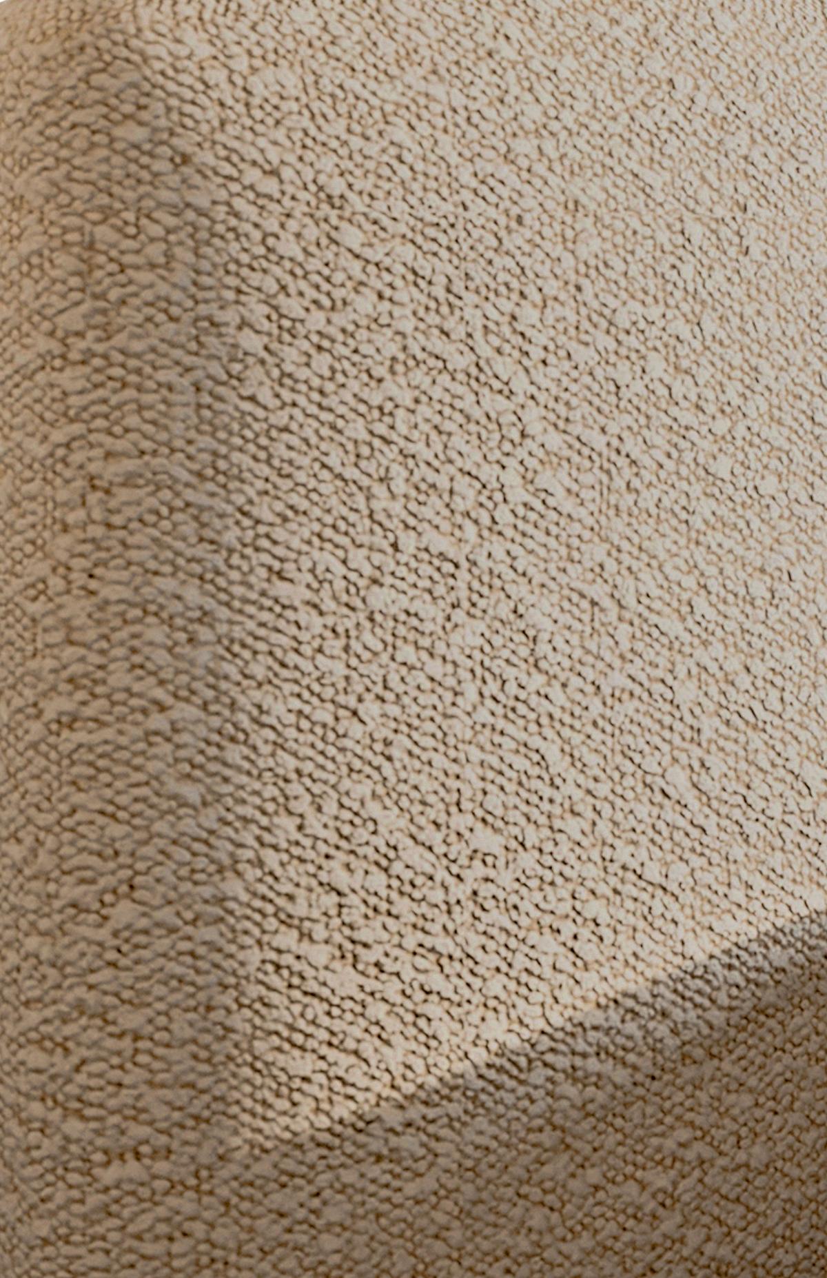 Polsterbett Pienza Sandfarben Lf: 180x200 cm - Sandfarben/Schwarz, MODERN, Textil (180/200cm) - Livetastic