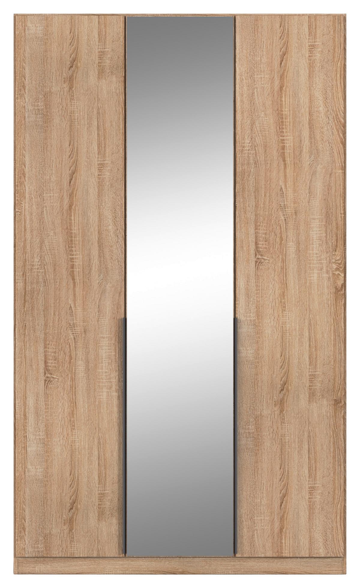 Drehtürenschrank Alabama Sonoma Eiche B: 136 Cm - Sonoma Eiche, MODERN, Holzwerkstoff (136/229/54cm) - Rauch Möbel