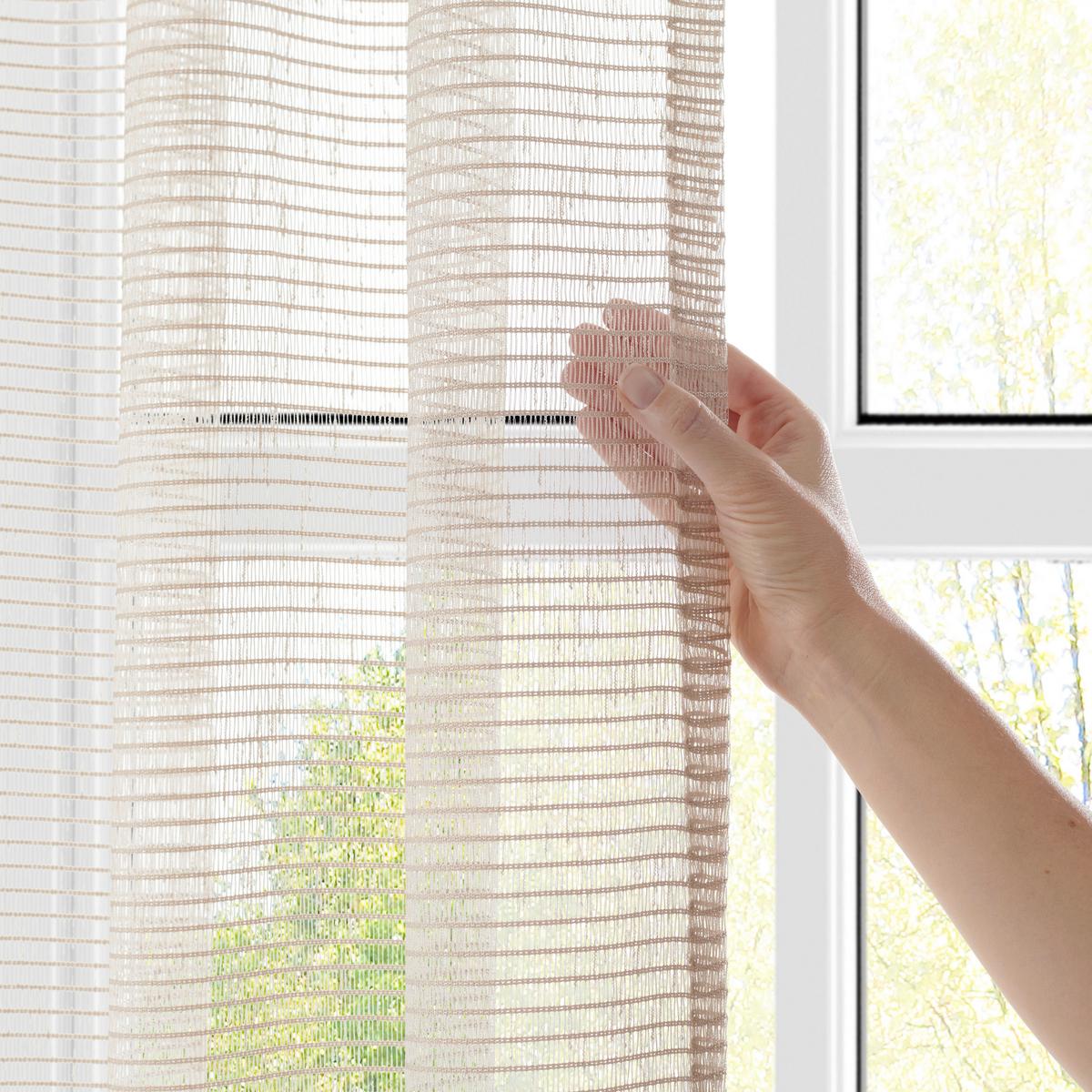 HOTOVÝ ZÁVES Luka, 135/245cm, prírodná - prírodná farba, Konventionell, textil (135/245cm) - Premium Living