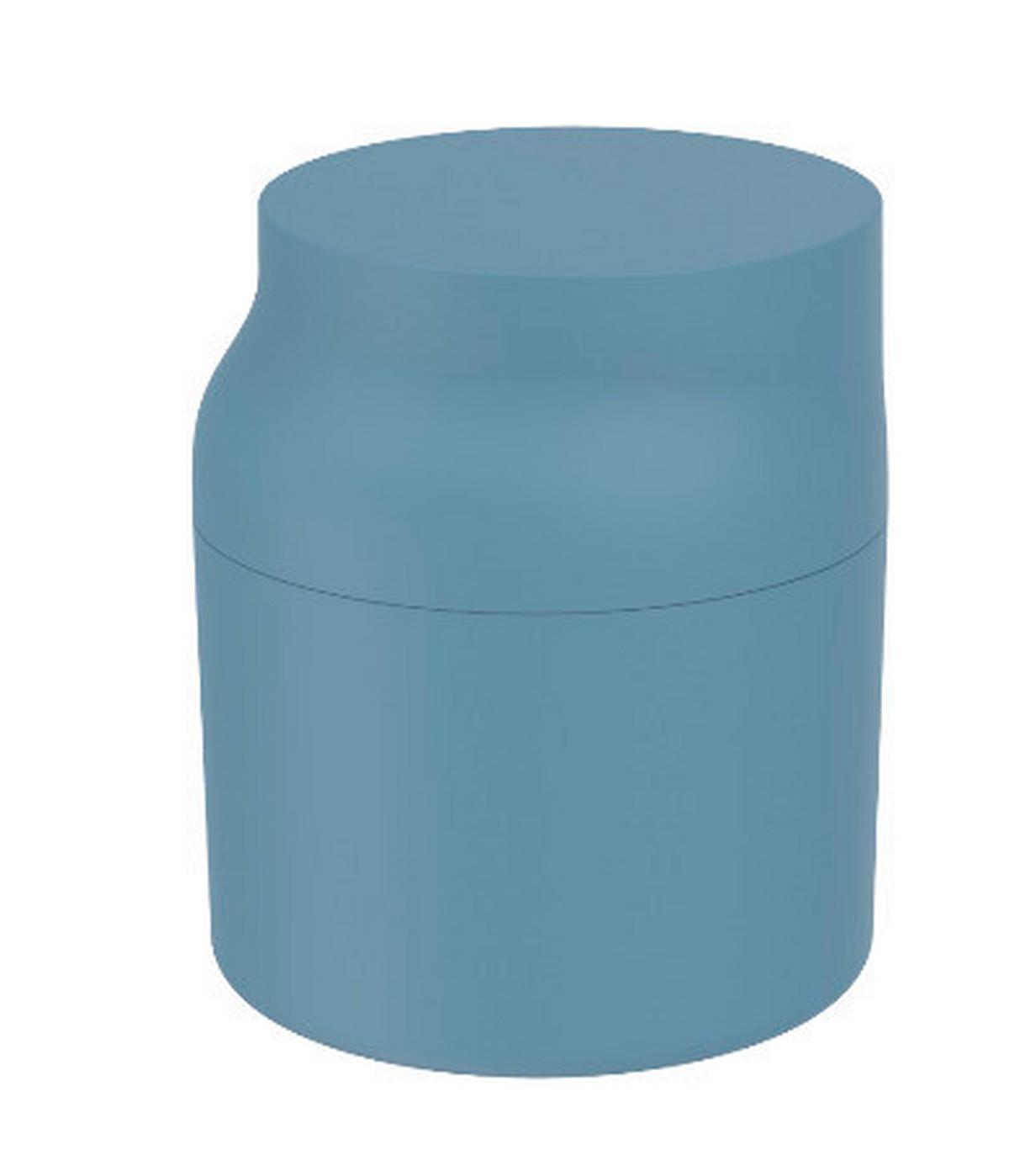 ORGANIZÉR NA KOSMETIKU Hug, 10/11,5cm, petrolejová - modrá, Moderní, plast (10/11,5cm) - Premium Living