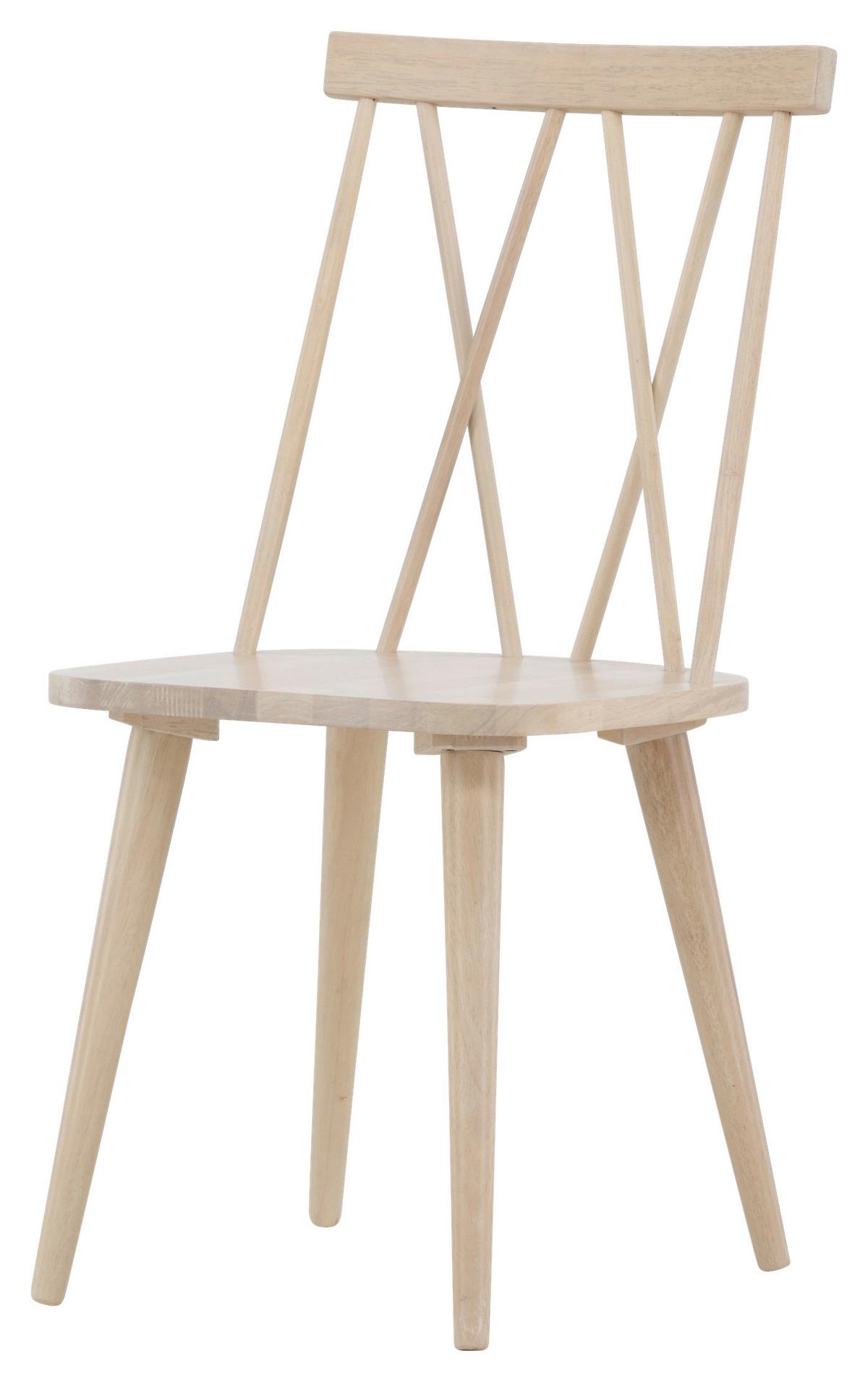 Stuhl-Set Mariette - Weiß, Design, Holz (43/88/50cm) - Livetastic