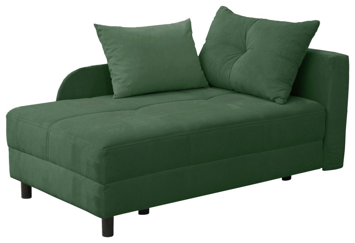 Rekamié Nova - zöld, Basics, textil/fa (145/66-82/82cm) - Ondega