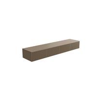 TV závesný diel LANAI 180 - kašmírová, Modern, kompozitné drevo (180/25/40cm)