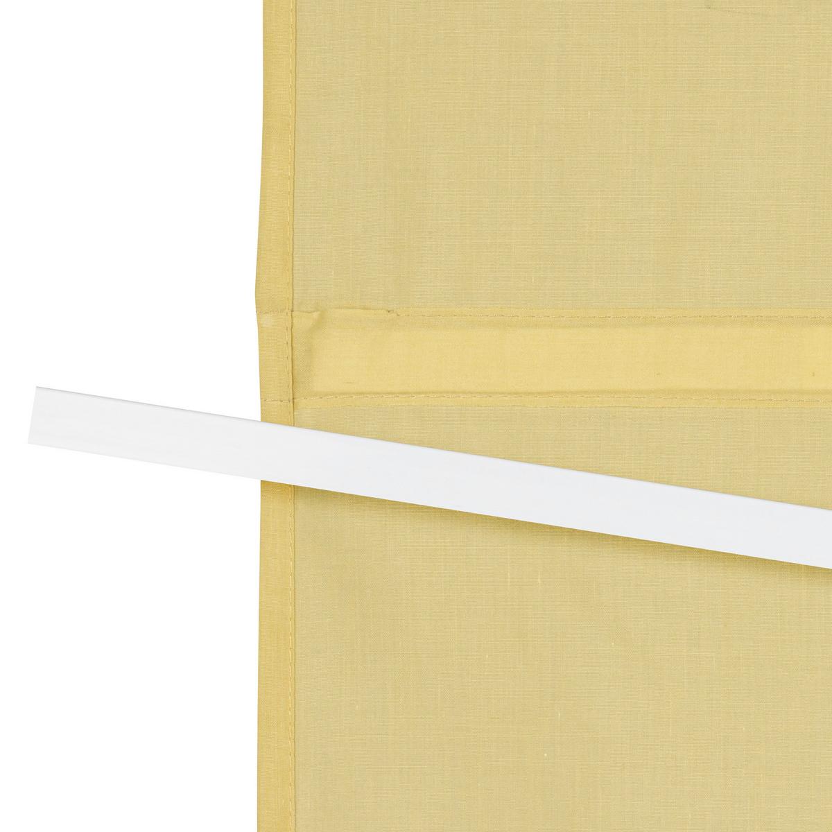 Nariasená roleta Maggy, 100/170 cm, žltá - žltá, Modern (100/170cm) - Modern Living