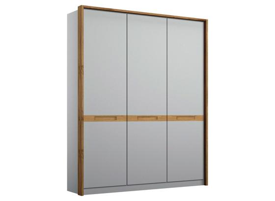 Drehtürenschrank Rangun B: 136 cm Grau - Grau, Basics, Holz/Holzwerkstoff (136/197/54cm) Drehtürenschrank Rangun B: 136 cm Grau - Grau, Basics, Holz/Holzwerkstoff (136/197/54cm)