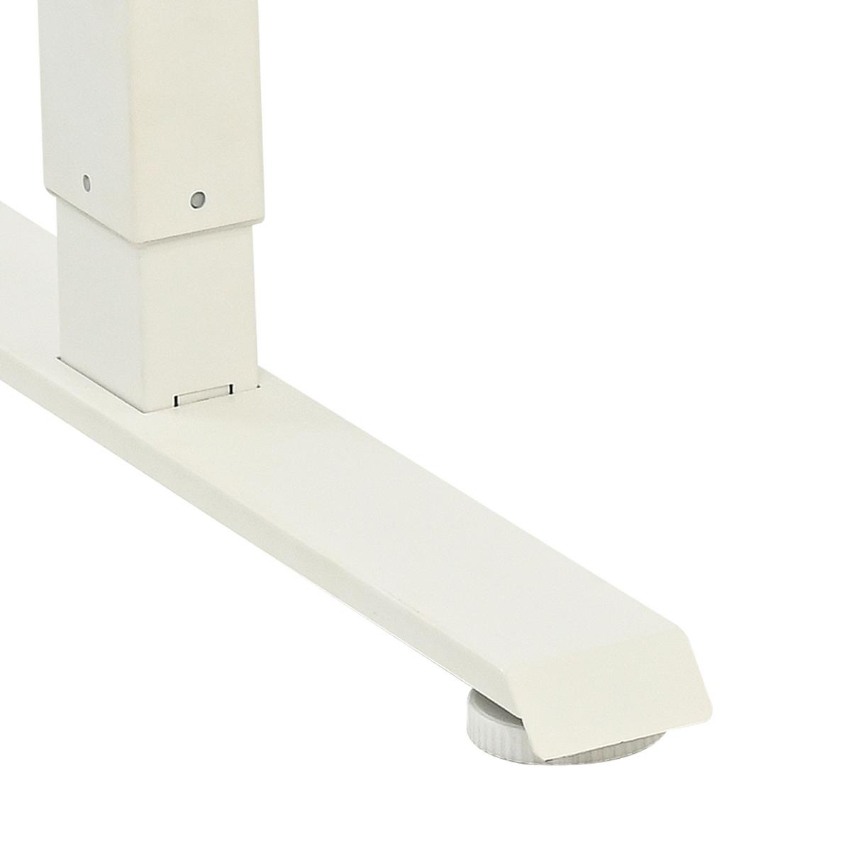 PSACÍ STŮL CHARLIE - bílá/černá, Moderní, kov/kompozitní dřevo (120/60/72-118cm) - Mömax