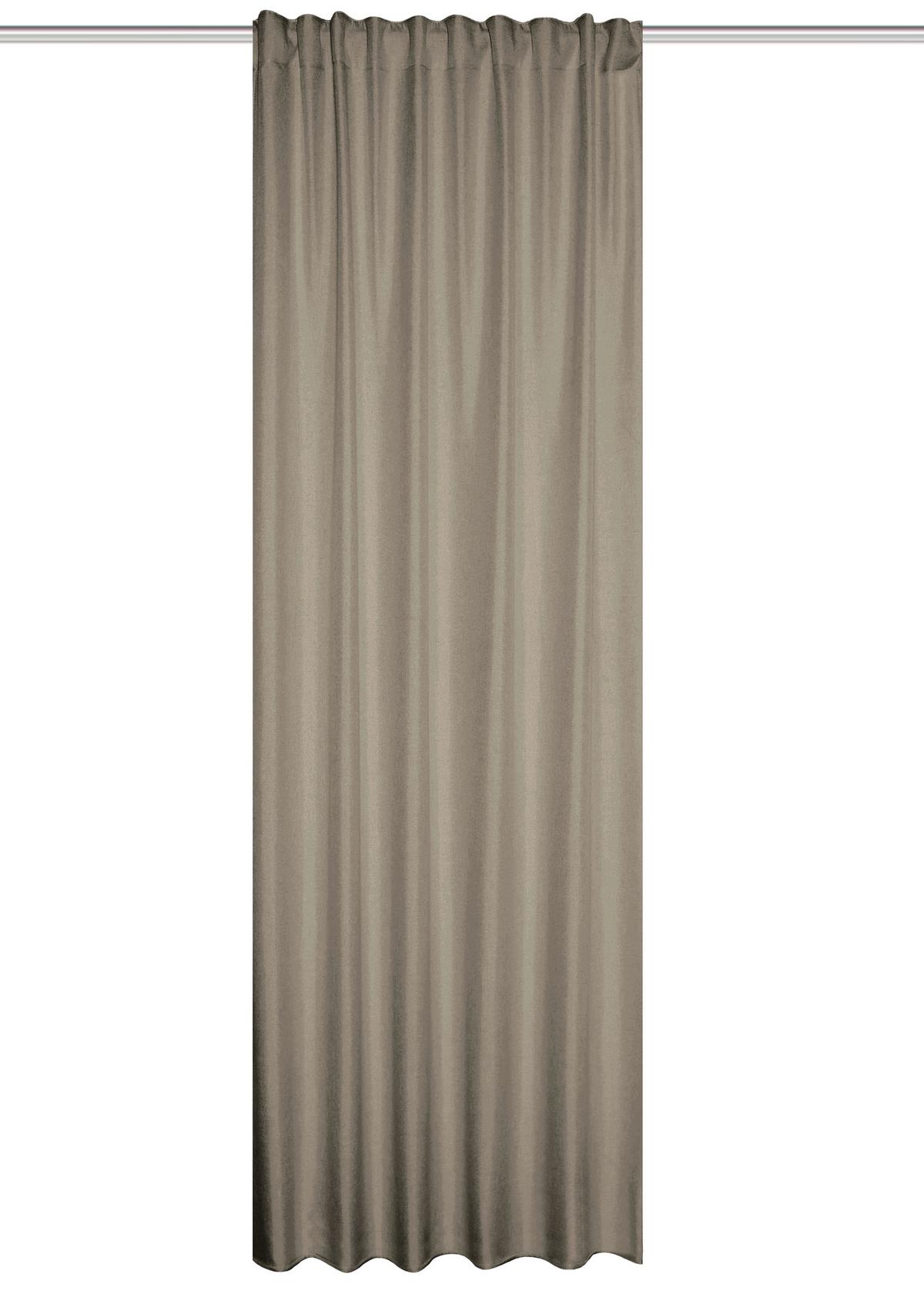Wärmeschutzvorhang Eskamio - Beige, Basics, Textil (135/145cm)