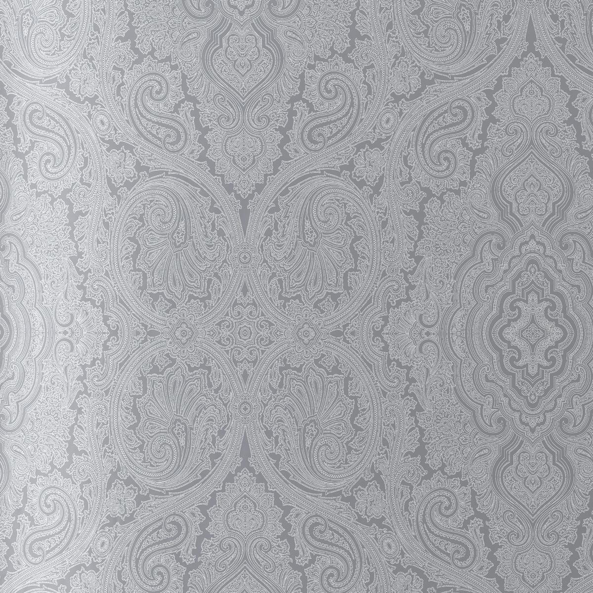 Renforcé-bettwäsche 140x200 Cm Leona Silberfarben Ornamente - Silberfarben, ROMANTIK / LANDHAUS, Textil (140/200cm) - James Wood