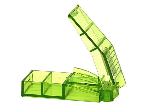 Pillenbox 3,5 X 8,5 cm - Grün, Basics, Kunststoff (3,5/8,5cm) Pillenbox 3,5 X 8,5 cm - Grün, Basics, Kunststoff (3,5/8,5cm)