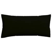 Kissenbezug Knitted 40x80 cm Jersey Schwarz - Schwarz, Basics, Textil (40/80cm) - Schlafgut