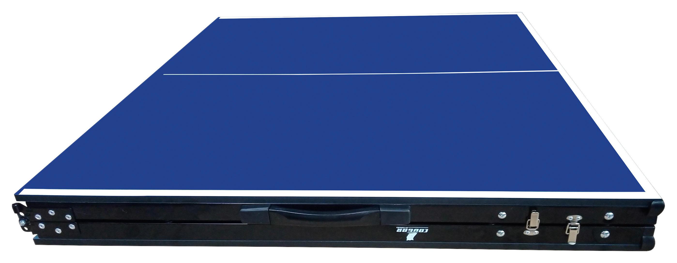 Tischtennistisch C060.003.00 - Blau, KONVENTIONELL, Holz/Metall (102/65/180cm) - Ambia Garden