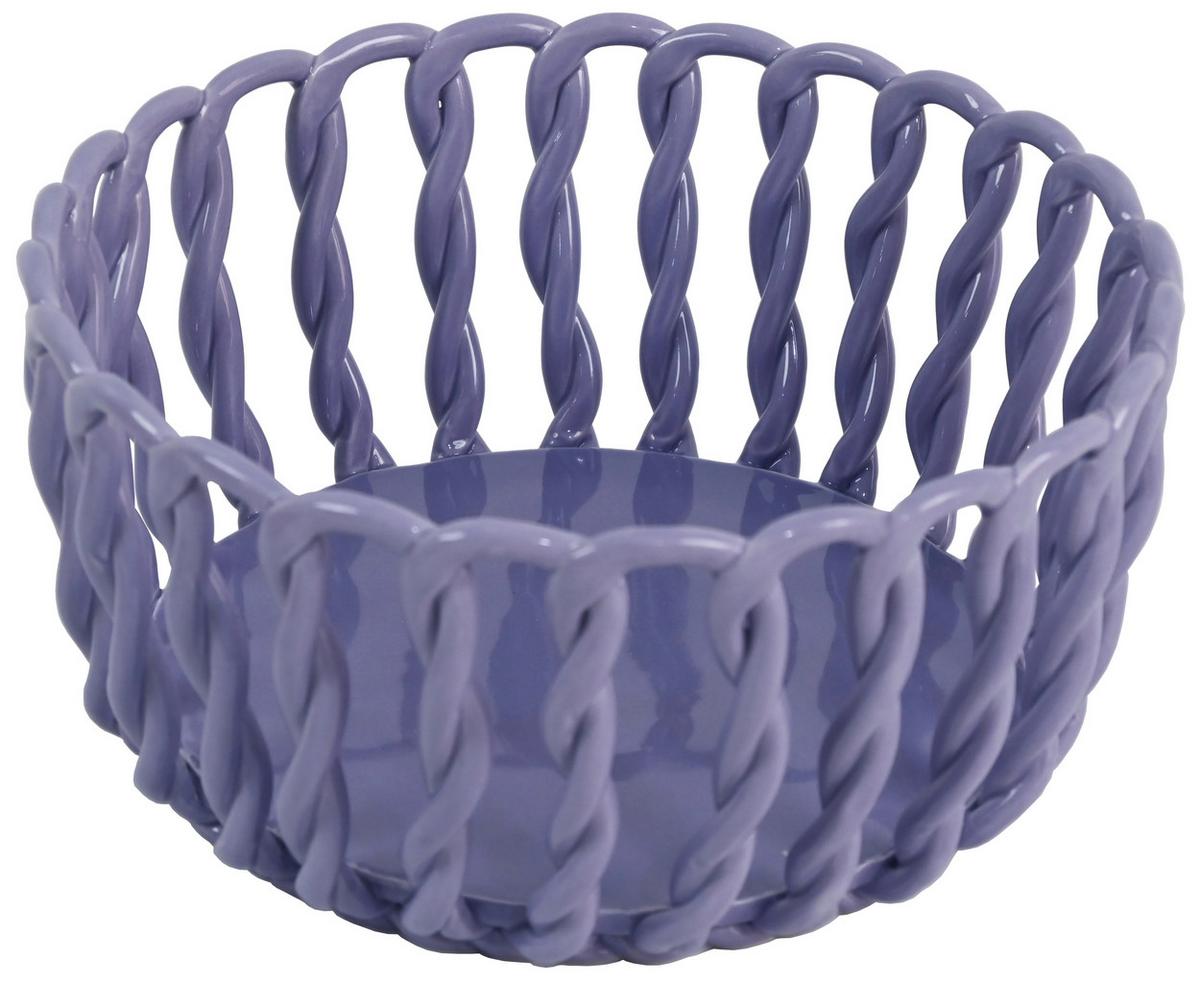 Misa na ovocie CANDY COLORS - L - lila, Modern, keramika (25/12cm) - Mömax