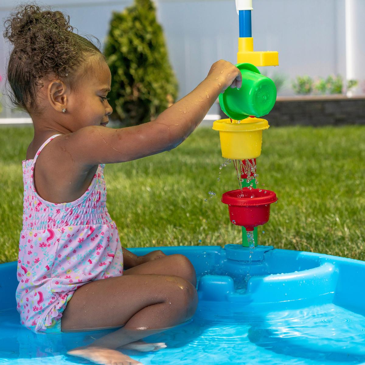Kinderspielset 716099 - Blau, KONVENTIONELL, Kunststoff (101,6/127/102cm) - Ambia Garden