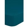 Spannleintuch Satin Petrol 90x220 Cm Baumwolle - Petrol, Basics, Textil (90/220cm) - MID.YOU