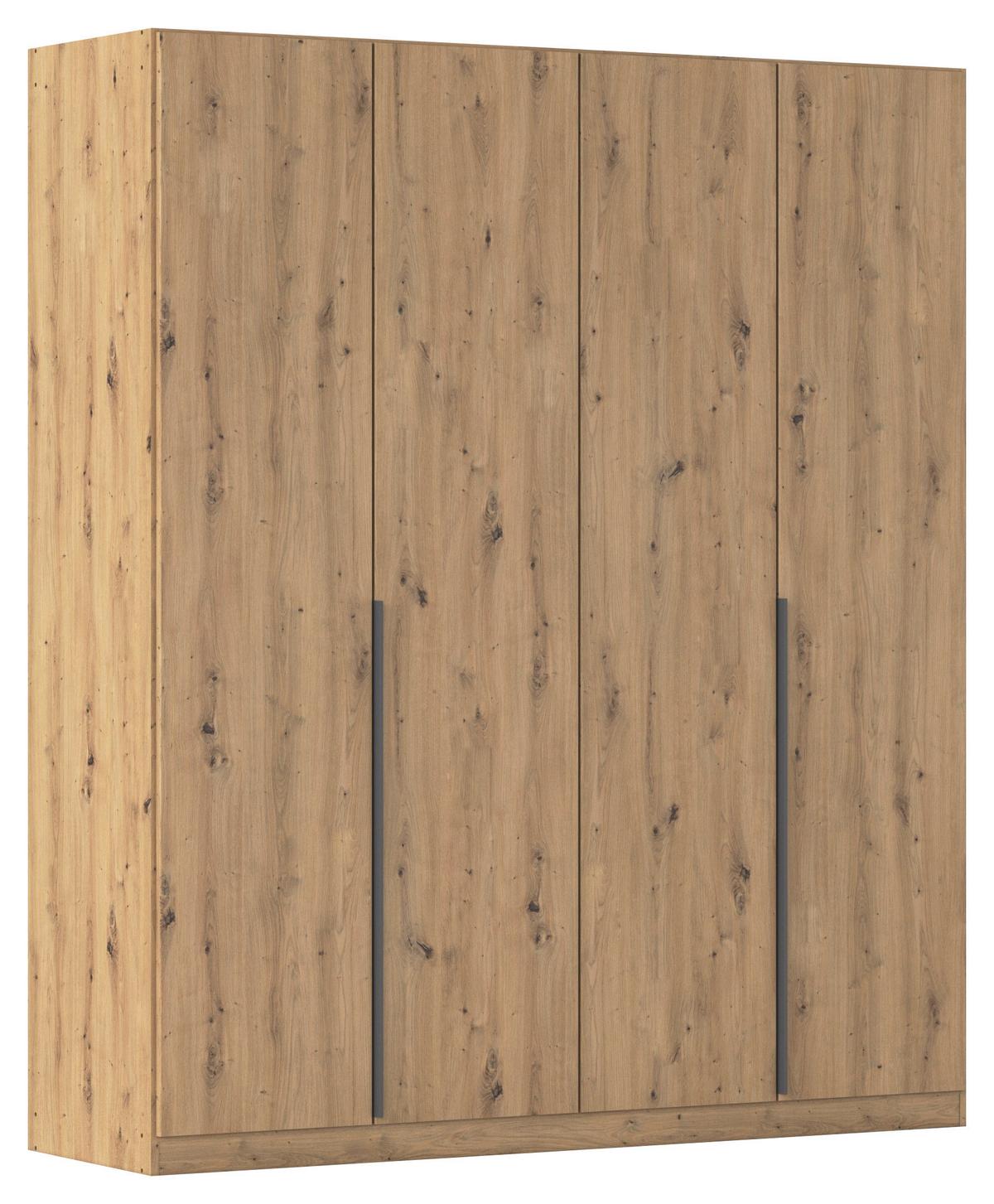 Drehtürenschrank Alabama Eiche Dekor B: 181 Cm - Eiche Artisan, MODERN, Holzwerkstoff (181/229/54cm) - Rauch Möbel