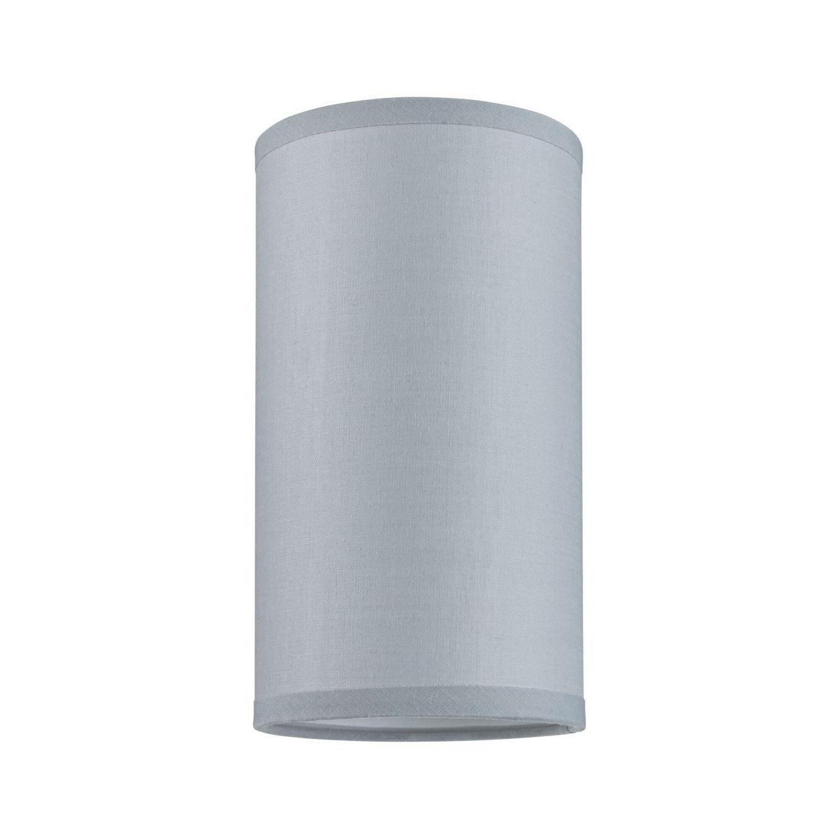 Schienensystem-Leuchtenschirm 95608 Urail Schirm Valerio - Hellgrau, Basics, Textil (10/18cm) - Paulmann