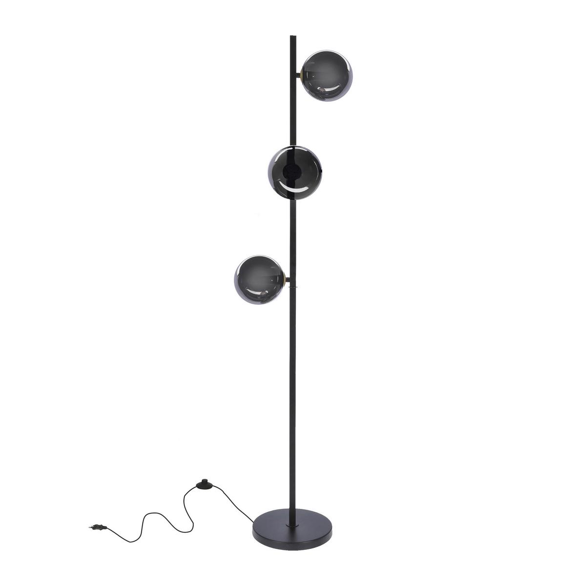 Stehleuchte 53-44136 Kama - Goldfarben/Graphitfarben, Design, Metall (32/29/150cm)
