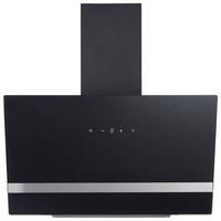 Kopffreihaube Respekta Hera Metall/glas Schwarz B: 79,5 Cm - Schwarz, Trend, Glas/Metall (79,5/74,2-109,2/38,5cm) - Respekta