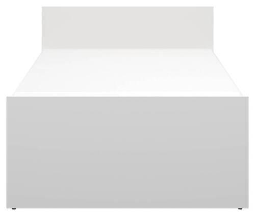 Bett Nepo Plus - Weiß, MODERN, Holz/Holzwerkstoff (90/200cm) - MID.YOU