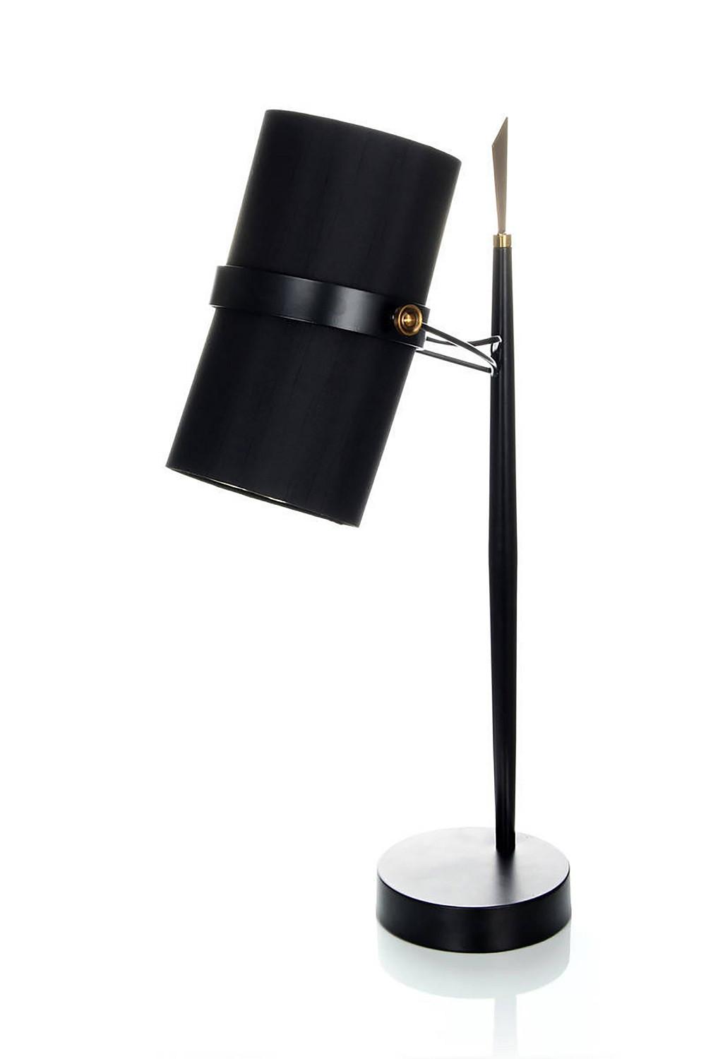 Tischlampe Novum Schwarz
