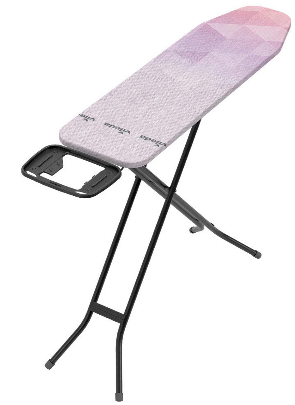 Vasalódeszka Huzattal Kb. 114/34cm - többszínű, Basics, fém