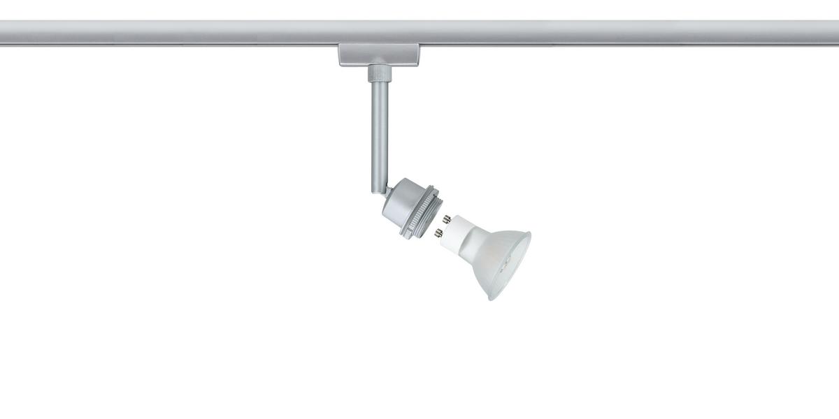 Schienensystem Urail Strahler 95182 Led-Spotkopf - Chromfarben, Design, Metall (5/12,5cm) - Paulmann