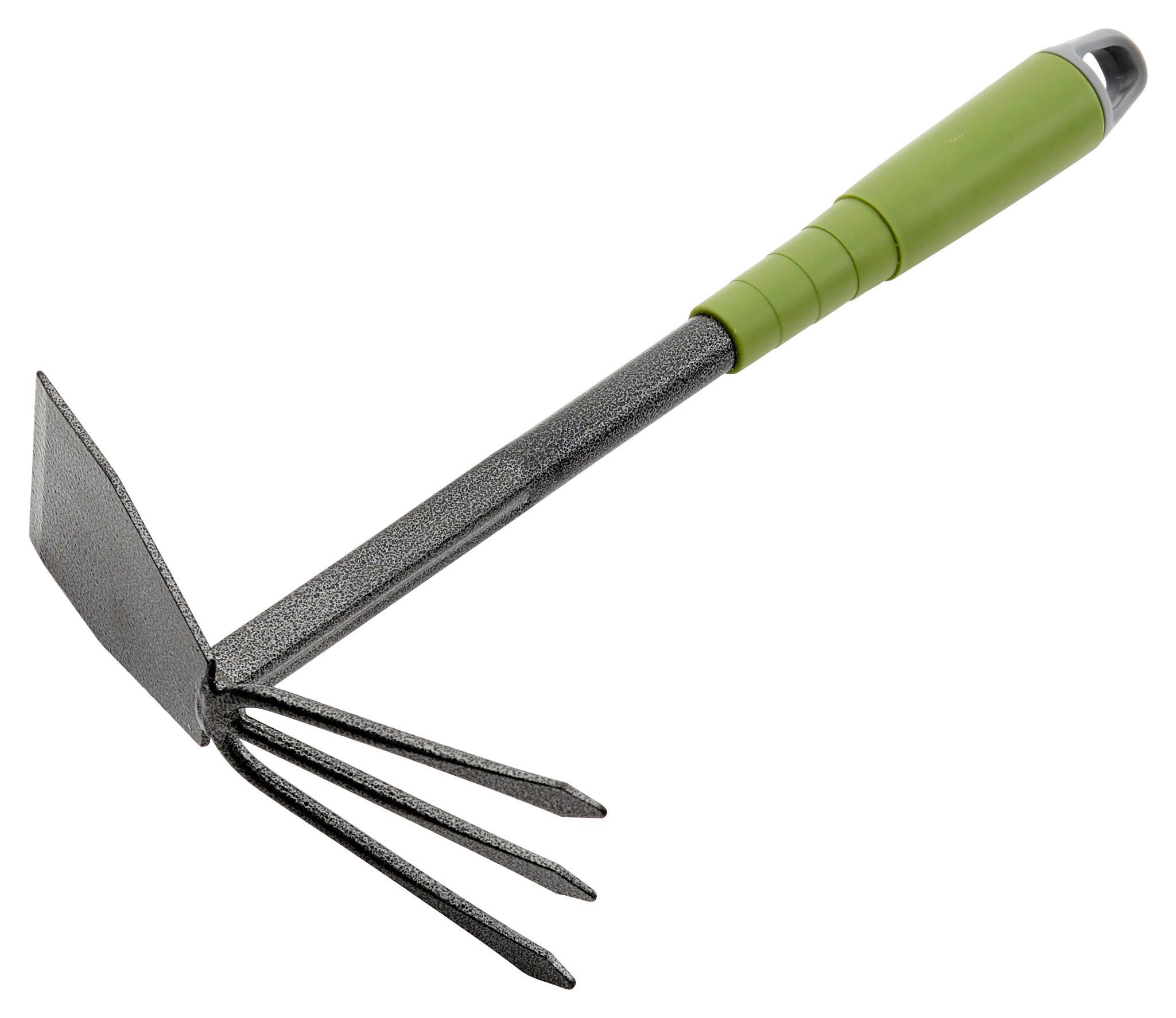 Doppelhacke Lilly - Blau/Gelb, KONVENTIONELL, Kunststoff/Metall (34/18,5/6cm) - Homezone