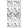 Flächenvorhang Sanja 2er Set - Grau Hochglanz, Natur, Textil (60/260cm)