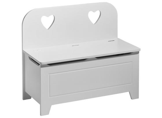 Kindersitzbank Lee - Weiß, LIFESTYLE, Holzwerkstoff (74/63/35cm) - Livetastic Kindersitzbank Lee - Weiß, LIFESTYLE, Holzwerkstoff (74/63/35cm) - Livetastic
