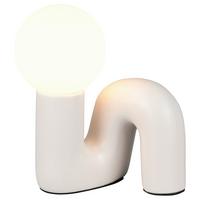 STOLNÁ LAMPA LISA - sivá, Modern, sklo/keramika (16,5/15/21,5cm) - Mömax