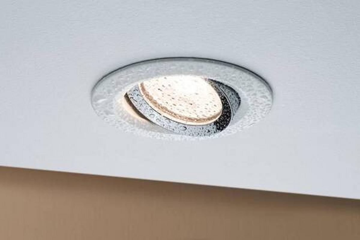 Deckenleuchte Ø 7,8 cm 1-Flammig, Rund - Basics (7,8cm) - Paulmann