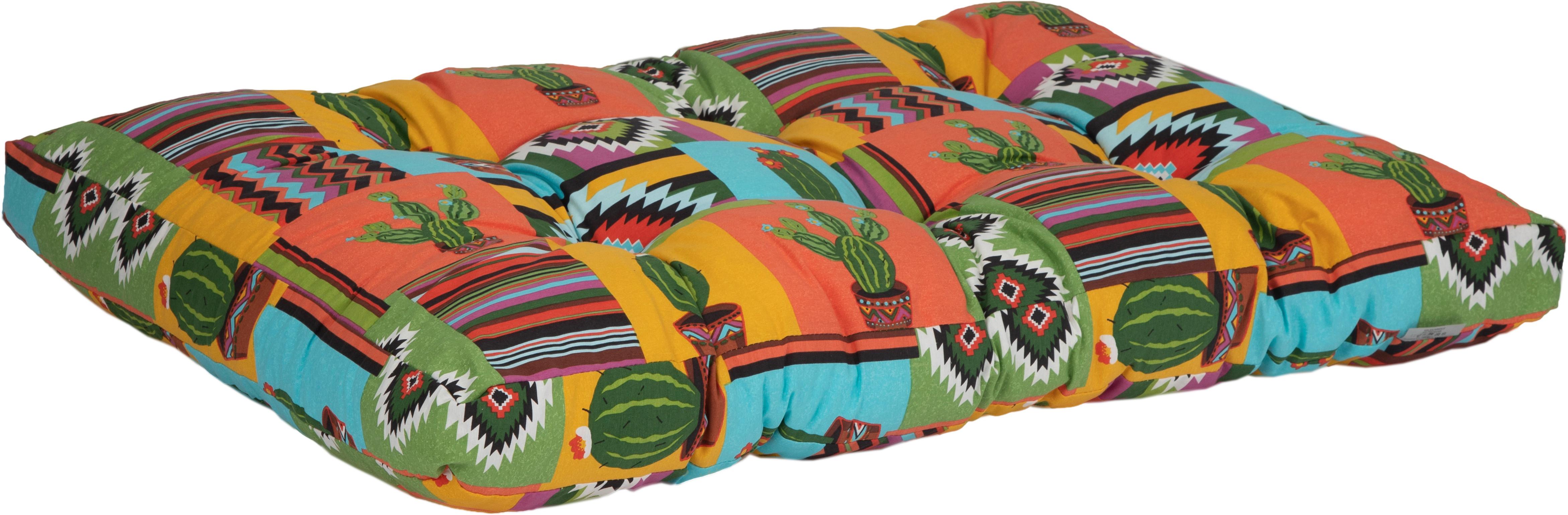 Loungekissen Be912 Lounge-Sitzkissen - Multicolor, Basics, Textil (120/80/16cm) - Gardenson