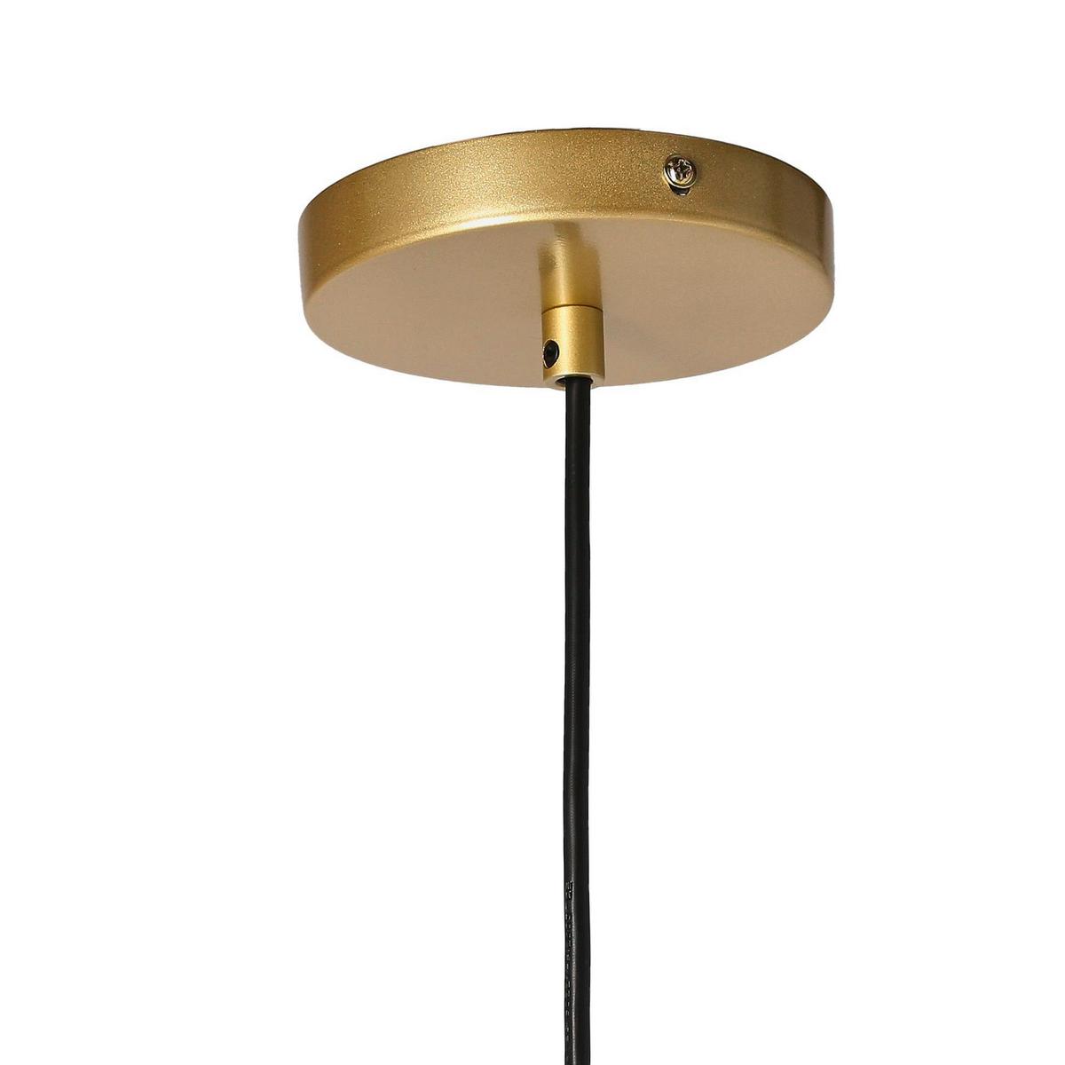 Hängeleuchte 31-73457 - Weiß, Design, Glas/Metall (18,5/15/120cm)