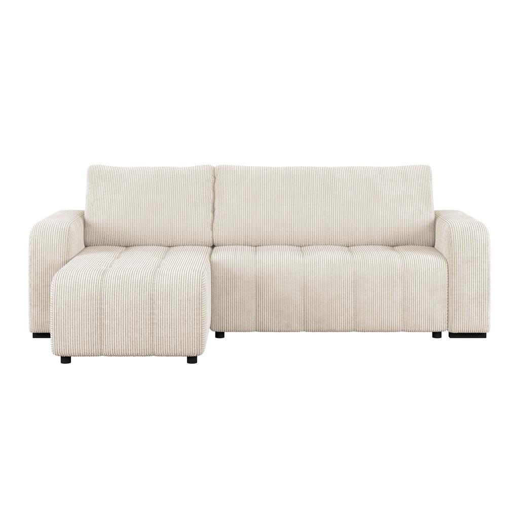 Ecksofa mit Bettfunktion Marseille, beige