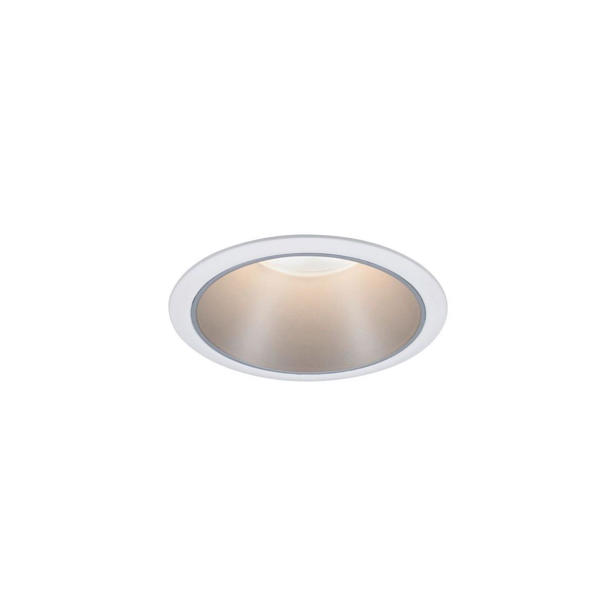 Einbauspot Ø 8,8 Cm Weiß/ Silberfarben 3-Teilig Dimmbar - Design (8,8cm) - Paulmann